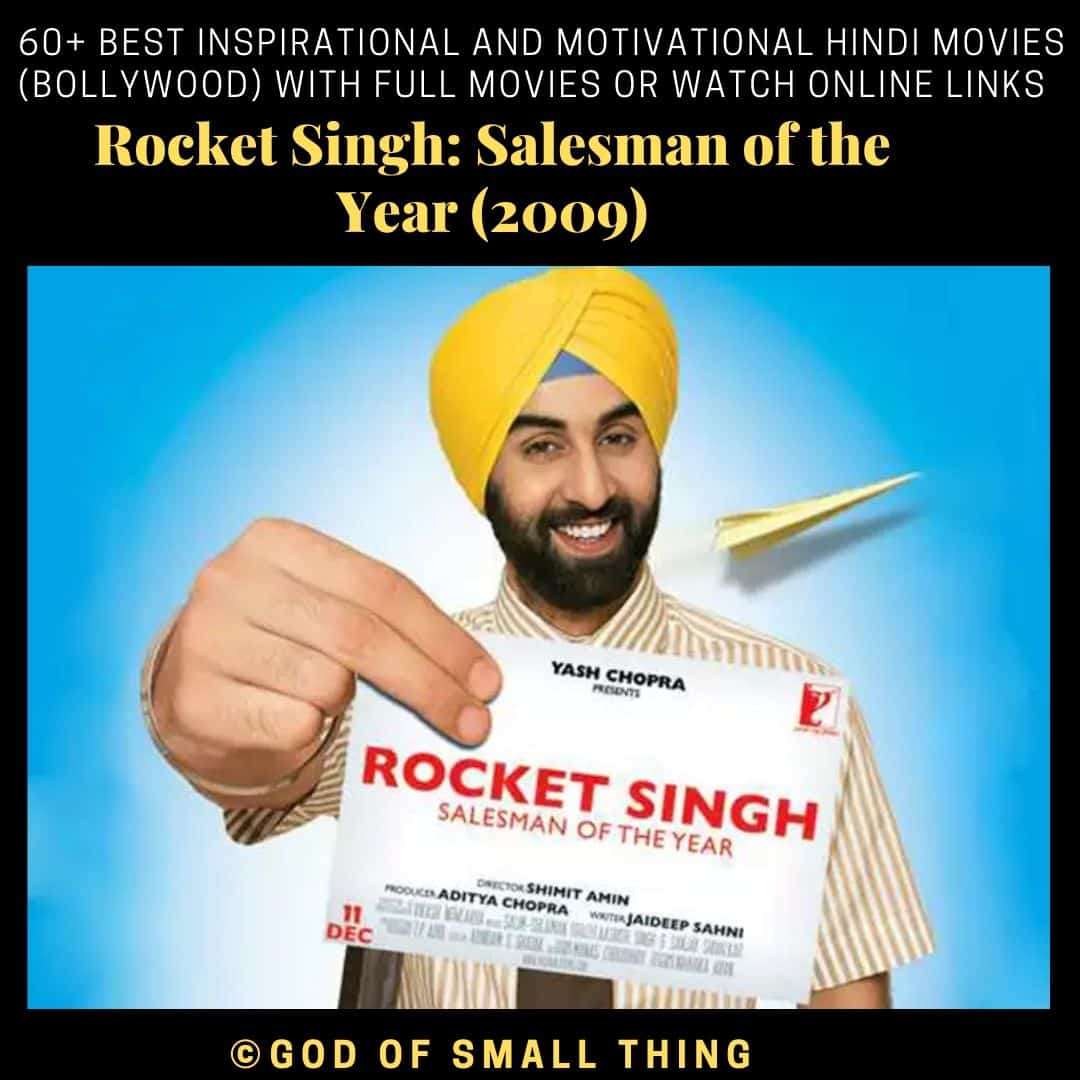 Motivational bollywood movies Rocket Singh