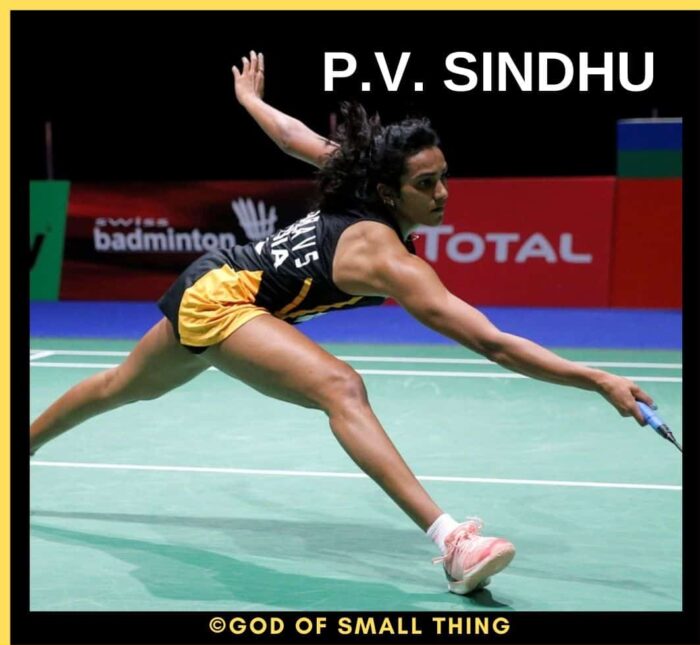 badminton players in India P.V. Sindhu