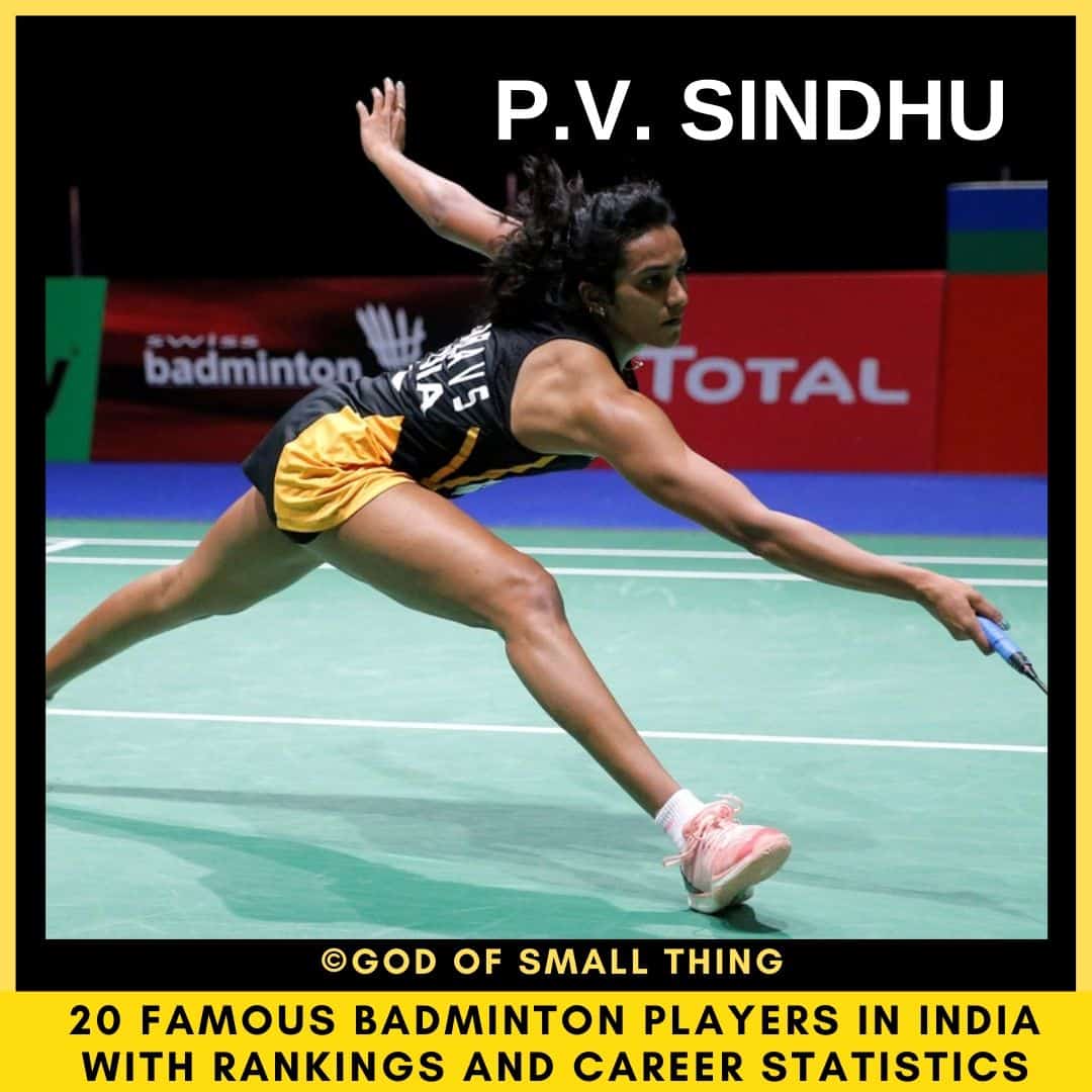 badminton players in India P.V. Sindhu