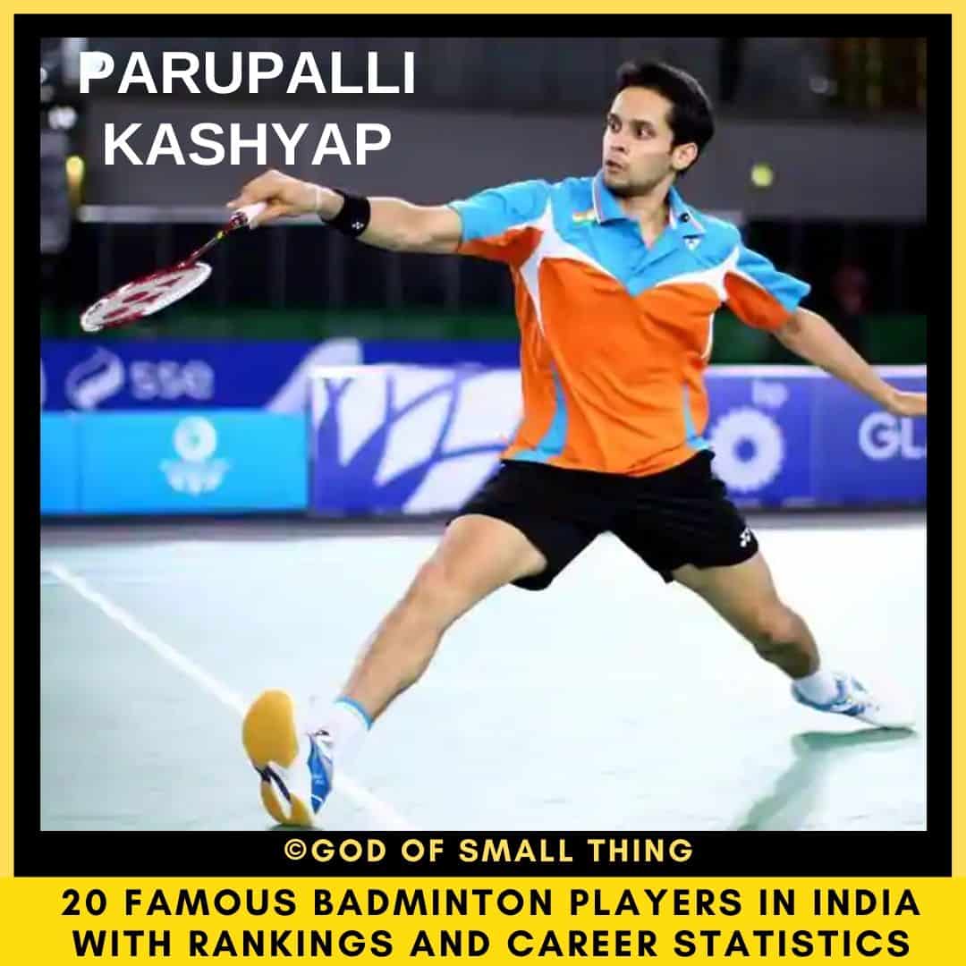 badminton players in India Parupalli Kashyap