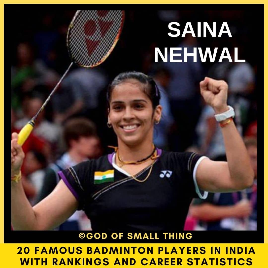 Best badminton players in India Saina Nehwal