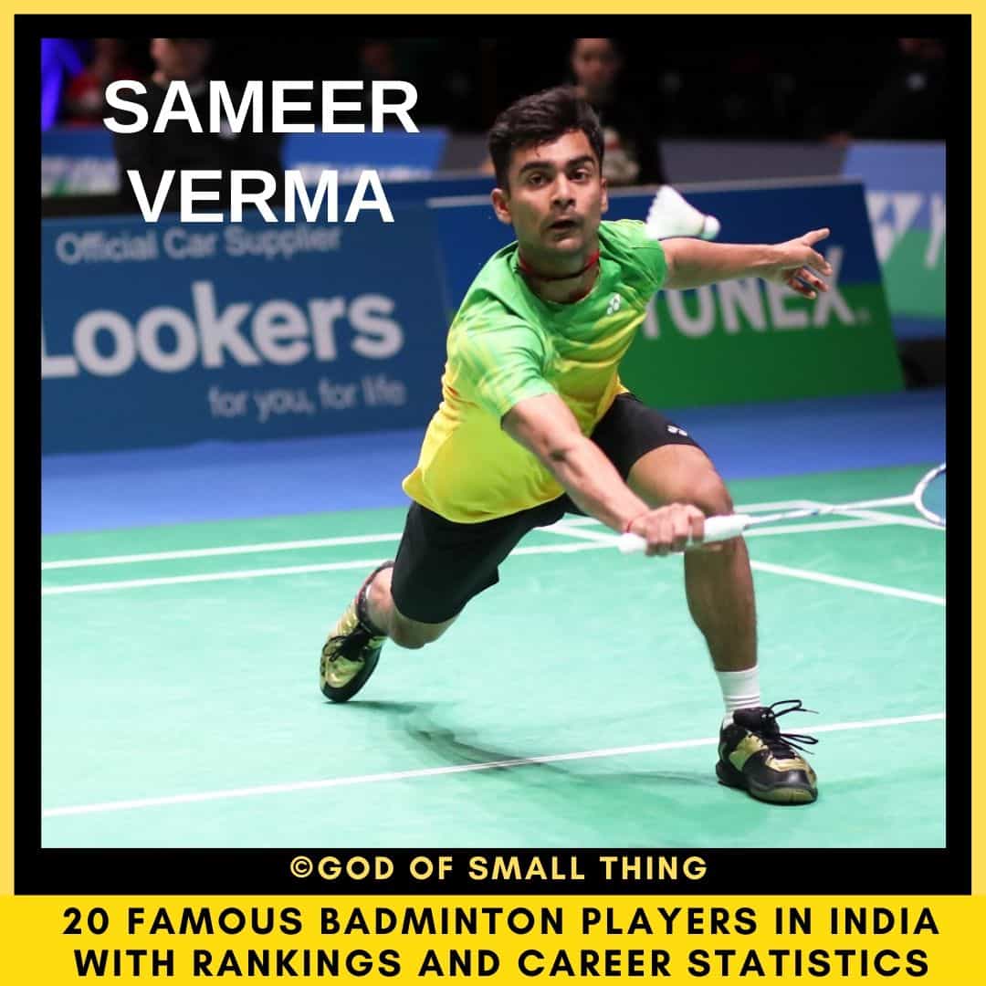 badminton players in India Sameer Verma