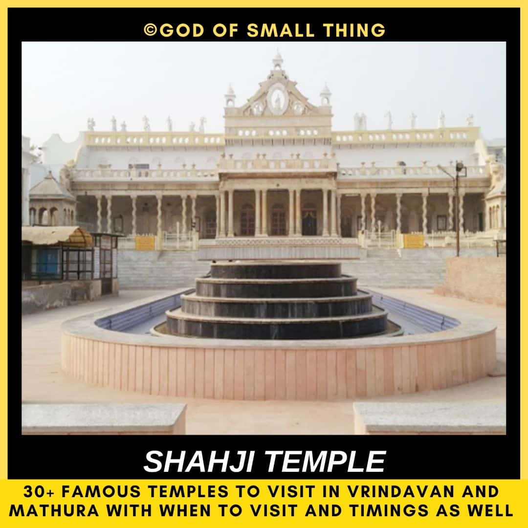 temples in vrindavan Shahji temple Vrindavan