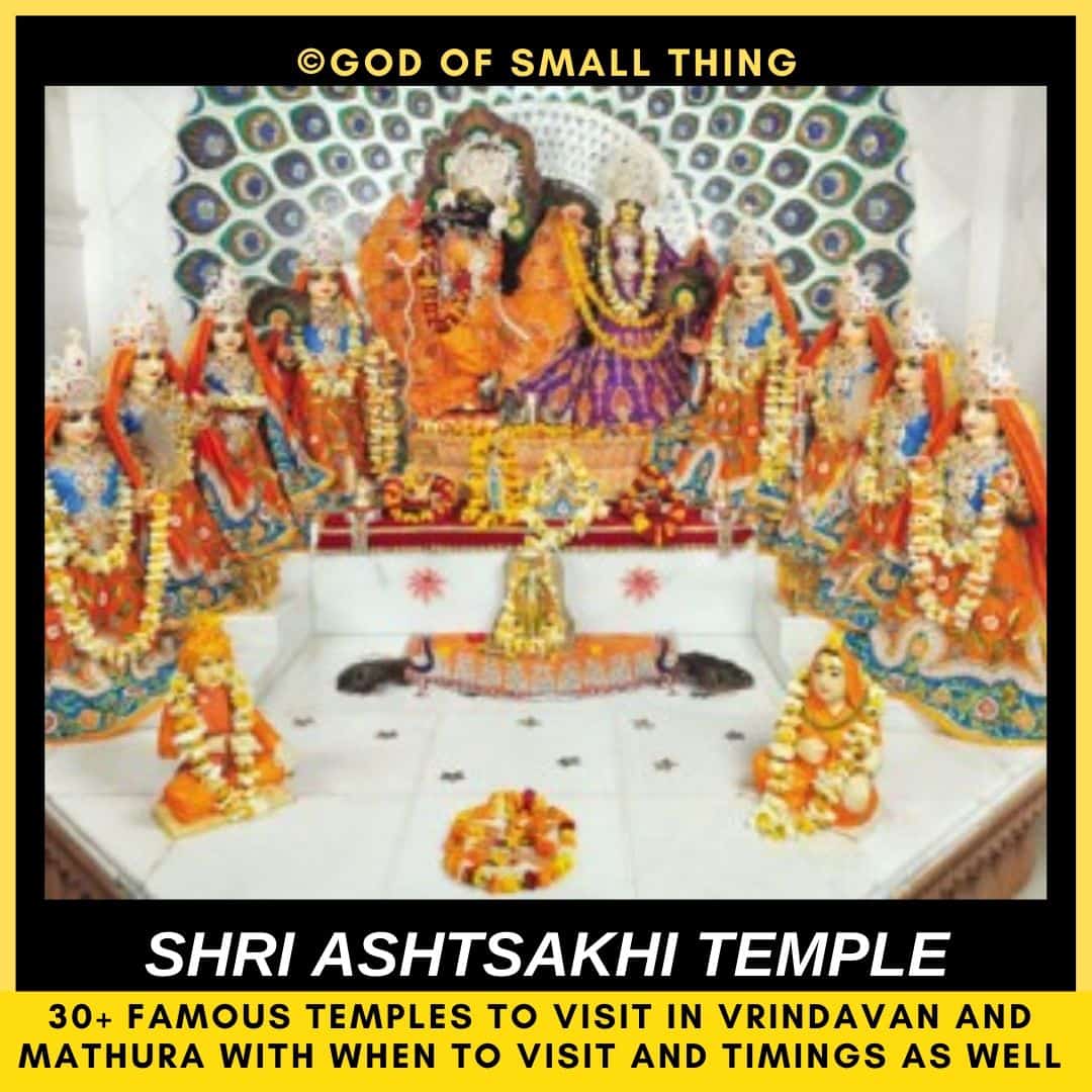 temples in vrindavan Shri Ashtsakhi temple Vrindavan