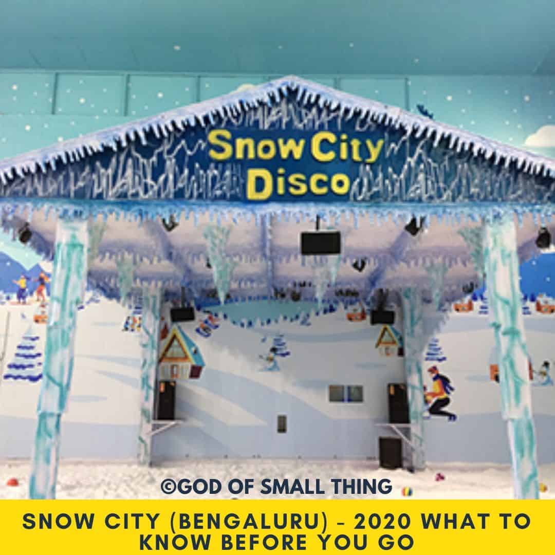 snow city bangalore