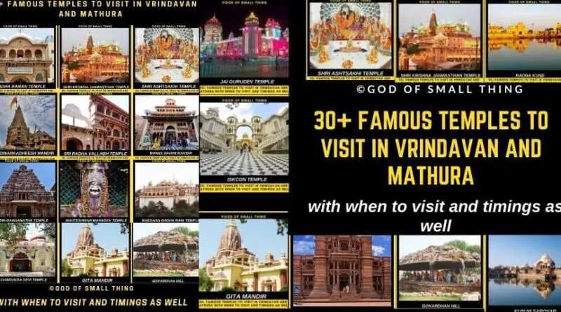 Temples to Visit in Vrindavan and Mathura