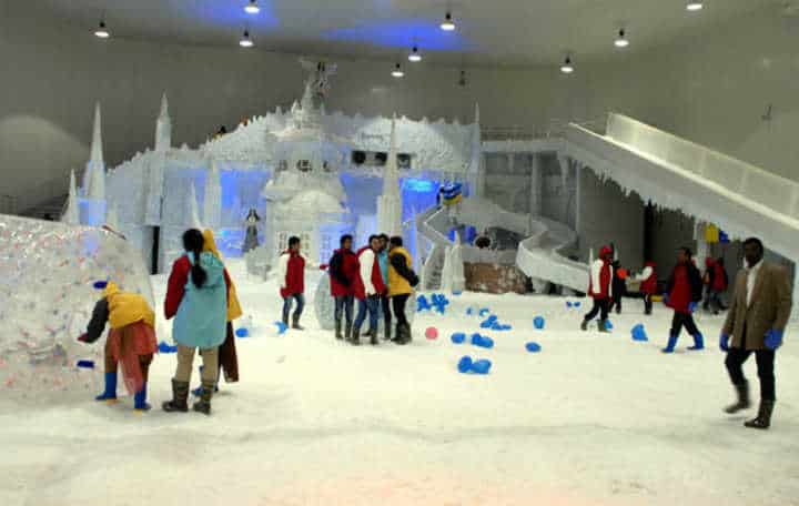 Top attractions at Snow City Begngaluru