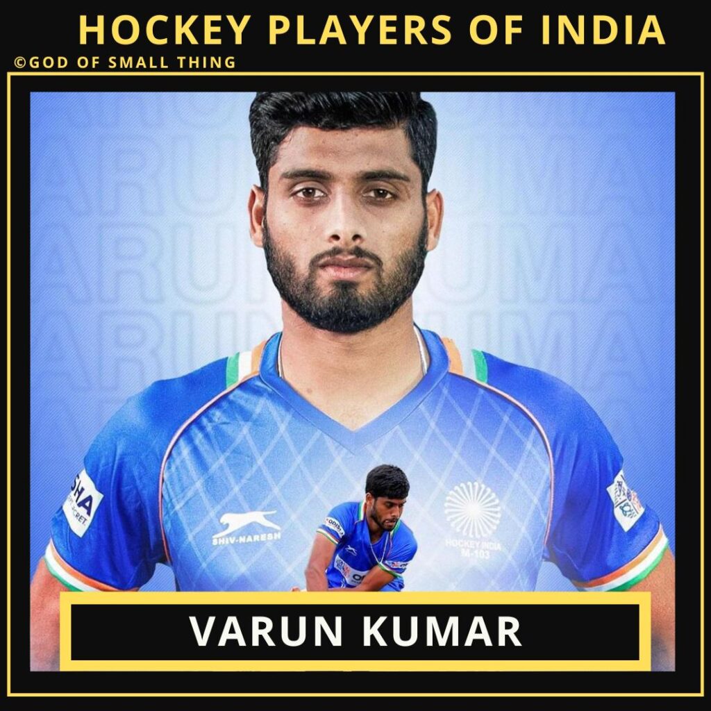 VARUN KUMAR hockey india