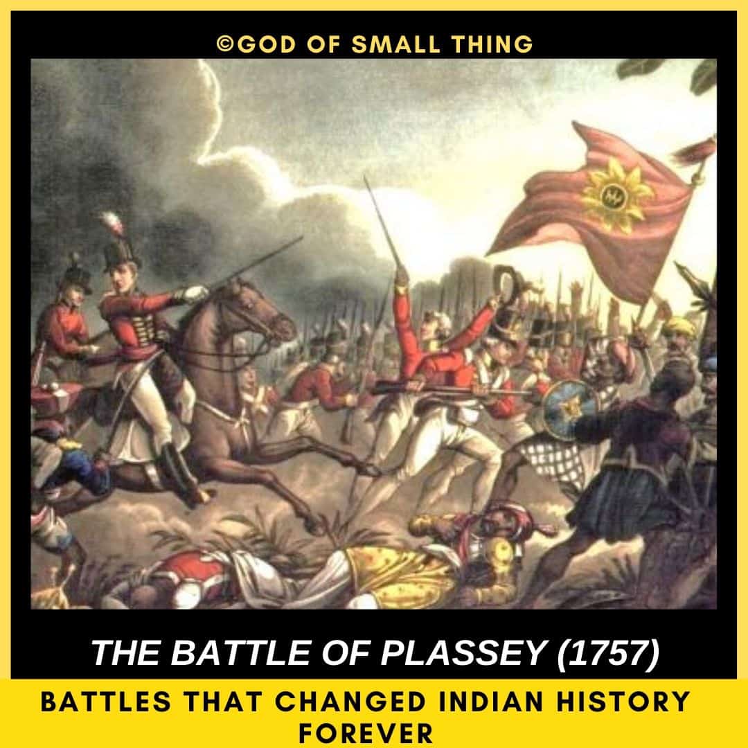 top 5 battles of India:  Battle of Plassey