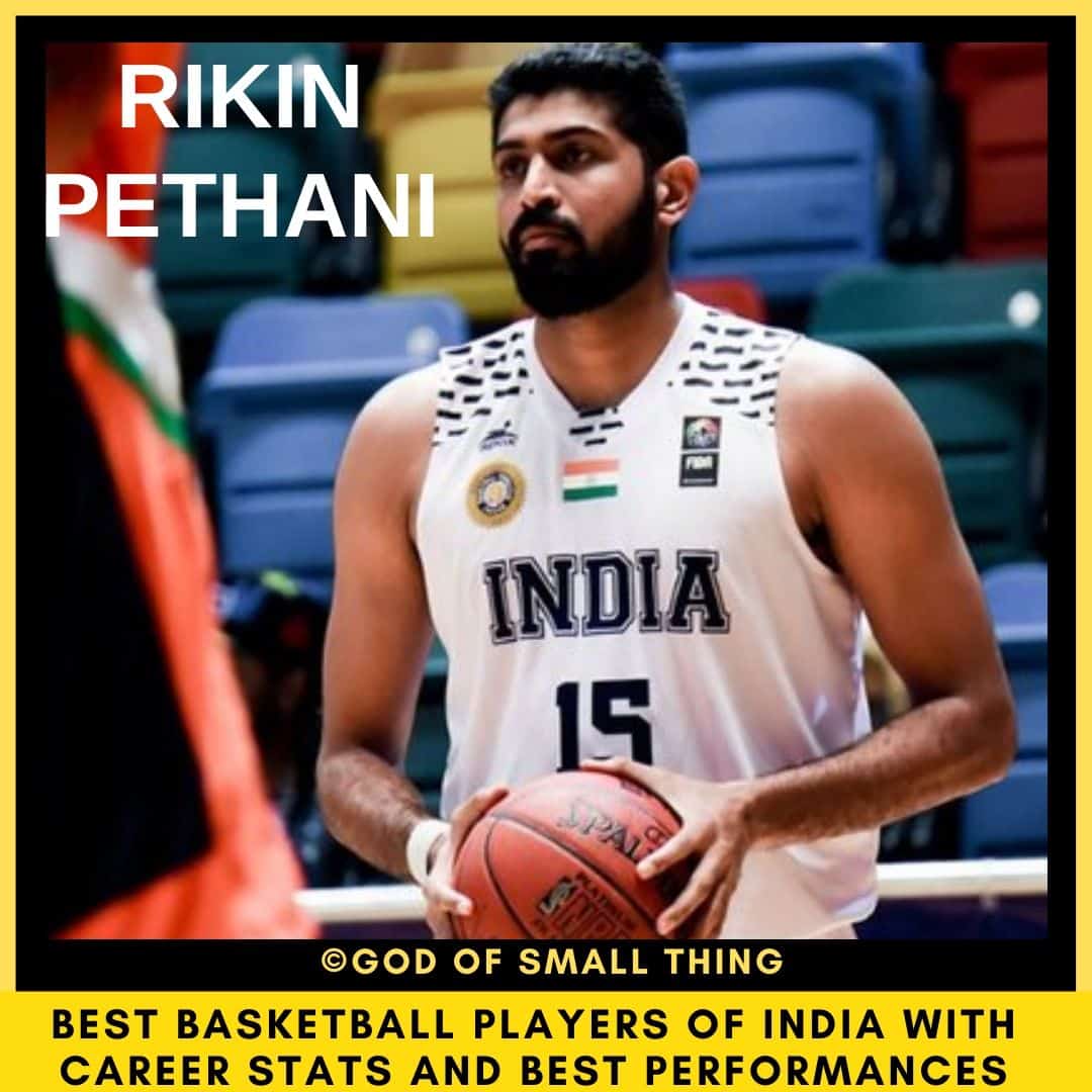 Best Basketball Players of India Rikin Pethani