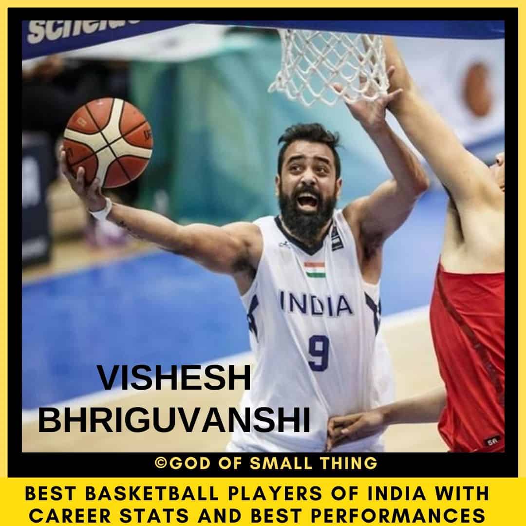 Best Basketball Players of India Vishesh Bhriguvanshi