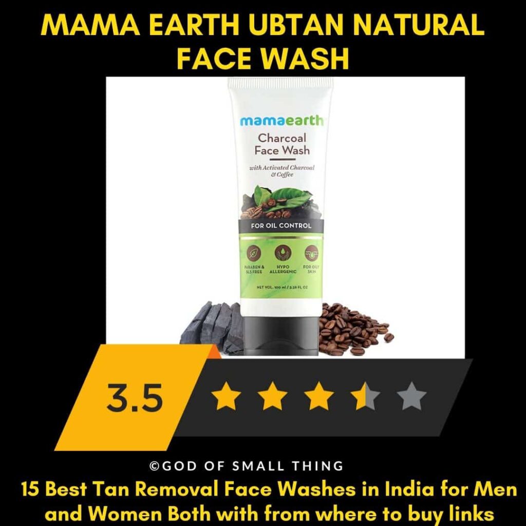 Mama earth ubtan Natural face wash