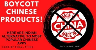 Boycott chinese Products