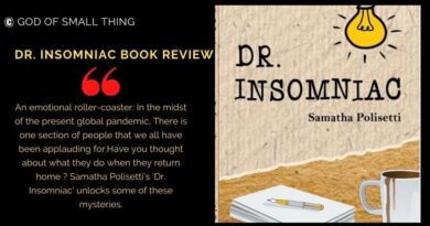 Dr Insomniac by Samatha Polisetti Book Review