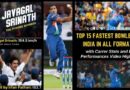 Fastest Bowlers of India