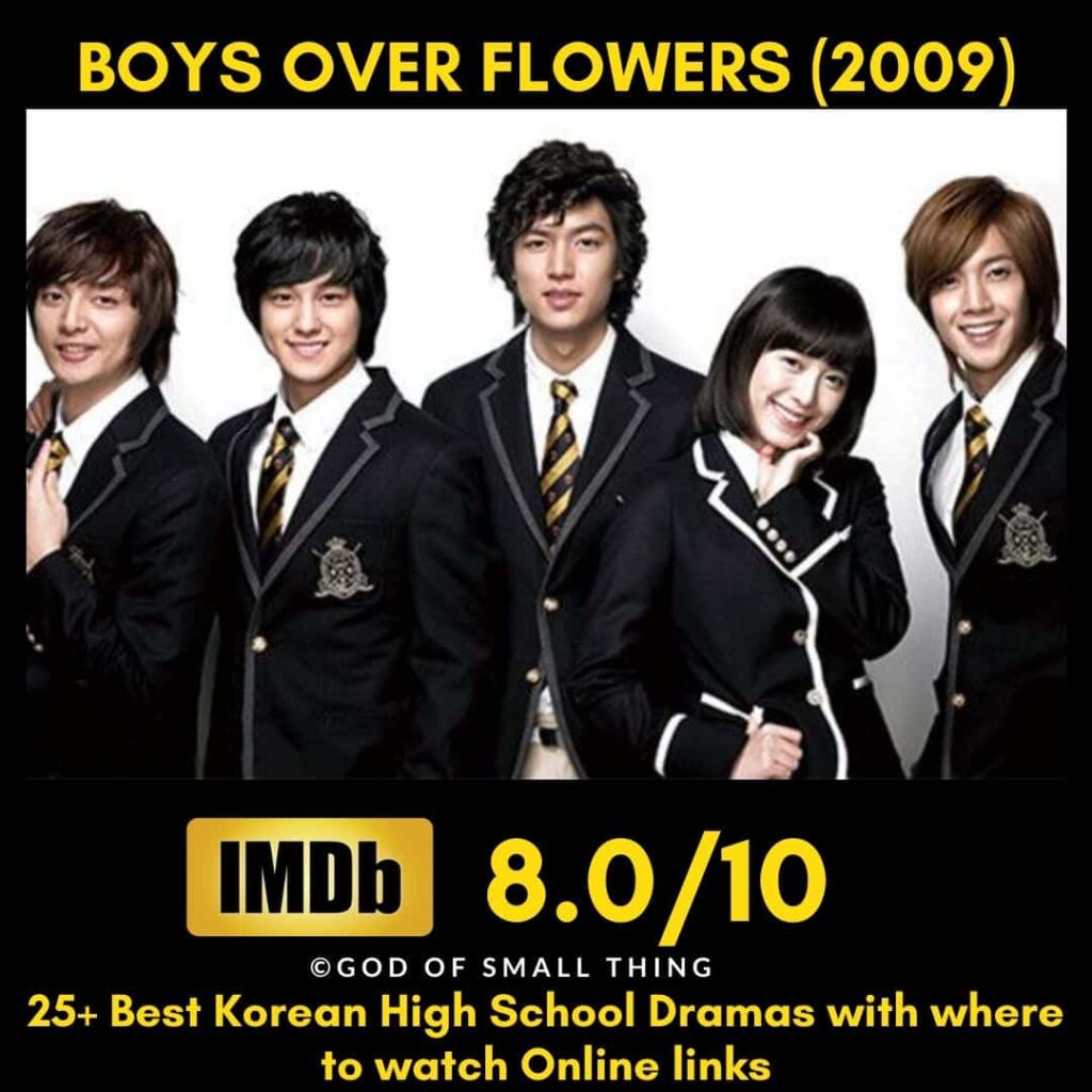 Korean High School Drama Boys over Flowers