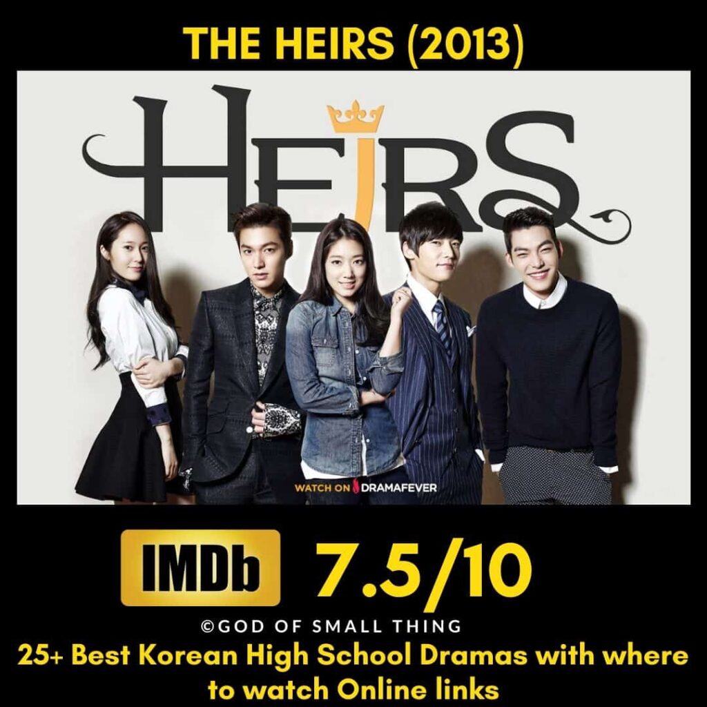 Korean High School Drama The Heirs