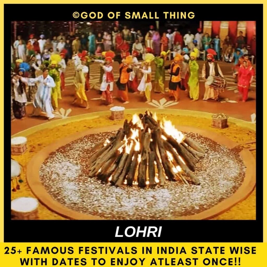 Indian festivals Lohri in india