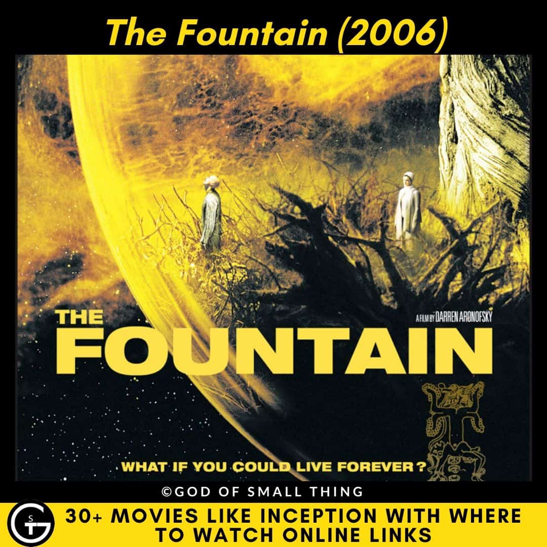 Movies Like Inception The Fountain