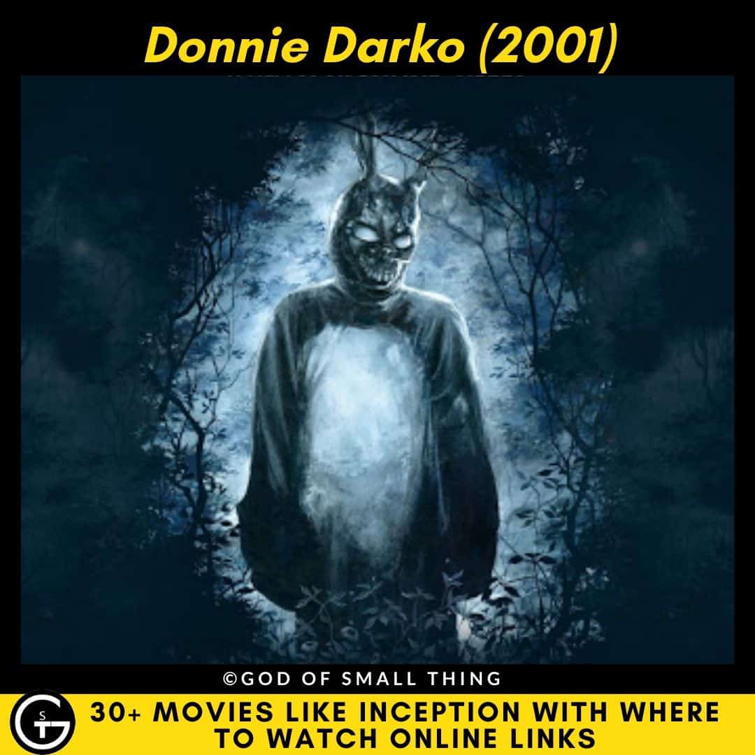Movies Like InceptionMovies Like Inception Donnie Darko (2001) 