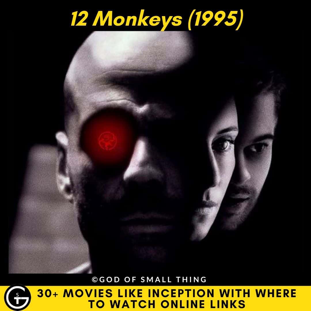 Movies Like Inception 12 Monkeys (1995) 