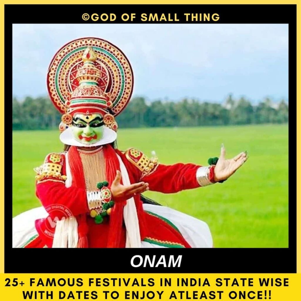 festivals of India Onam