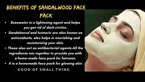 homemade face pack: Sandalwood face pack