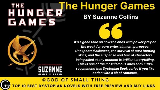 Best Dystopian Books: The Hunger Games book