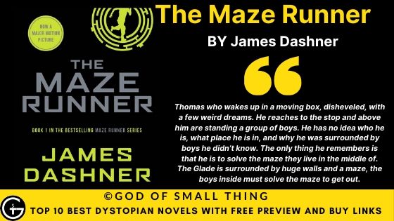 Best Dystopian Books:The Maze Runner book review