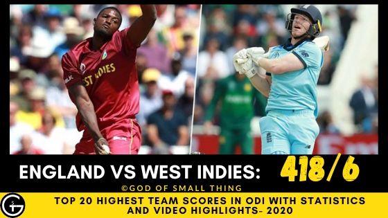 Highest ODI Scores