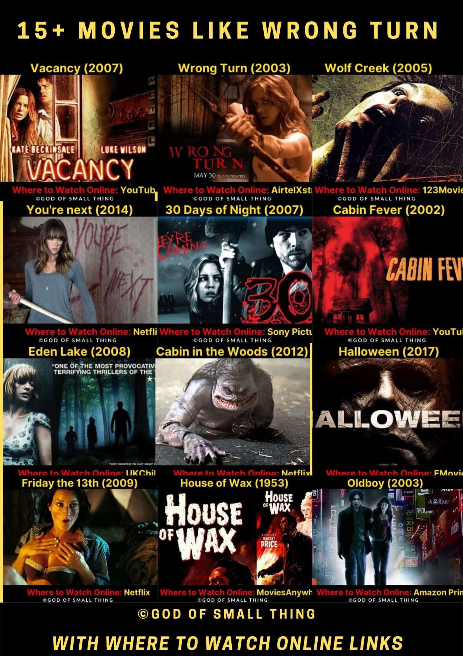 Best Horror Movies Online