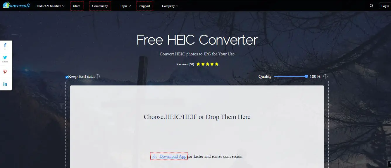 Free HEIC to PDF Converter Apowersoft