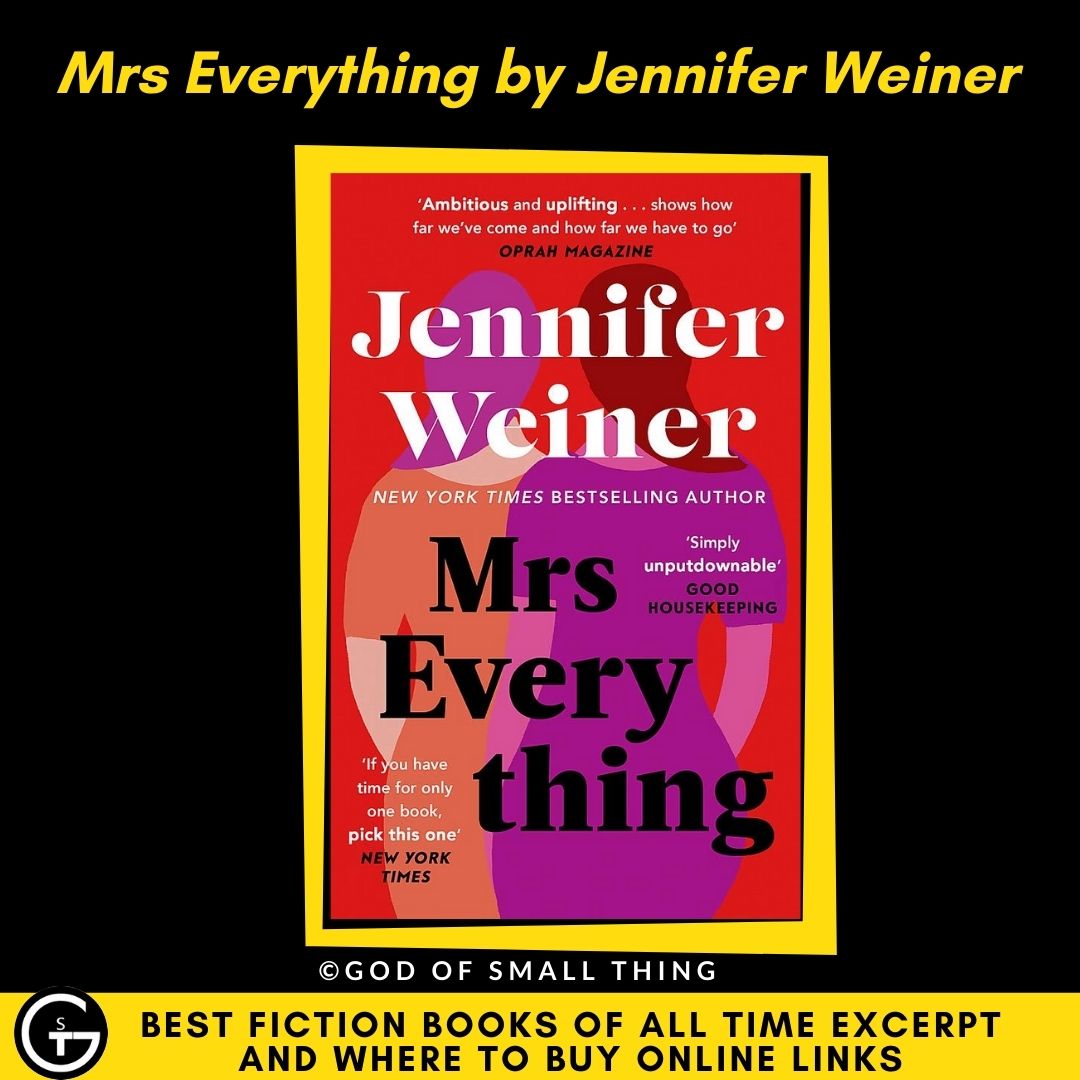 Fiction Book Mrs Everything by Jennifer Weiner Fiction book