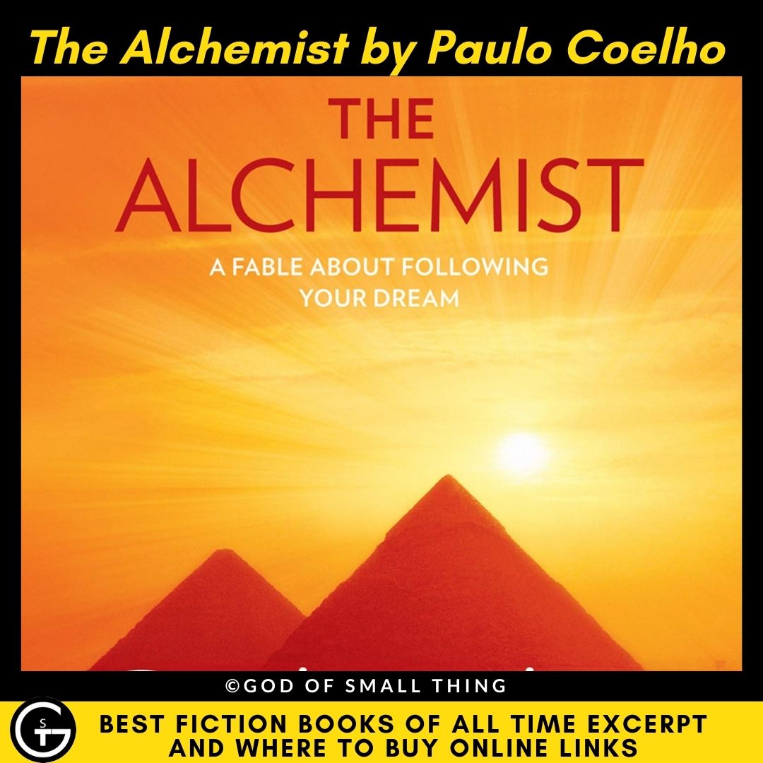 Best fiction books of all Time: The Alchemist by Paulo Coelho