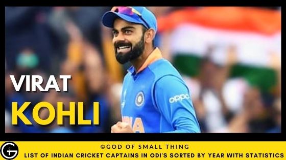 Indian Cricket Team Captain Virat Kohli