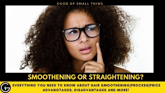 smoothening or straightening