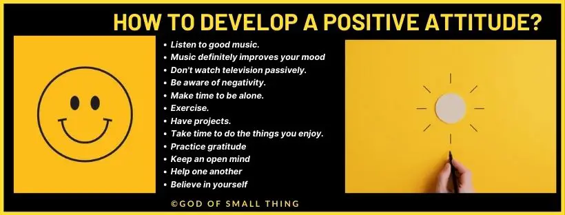 develop positive attitude