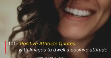 Best Positive Attitude Quotes