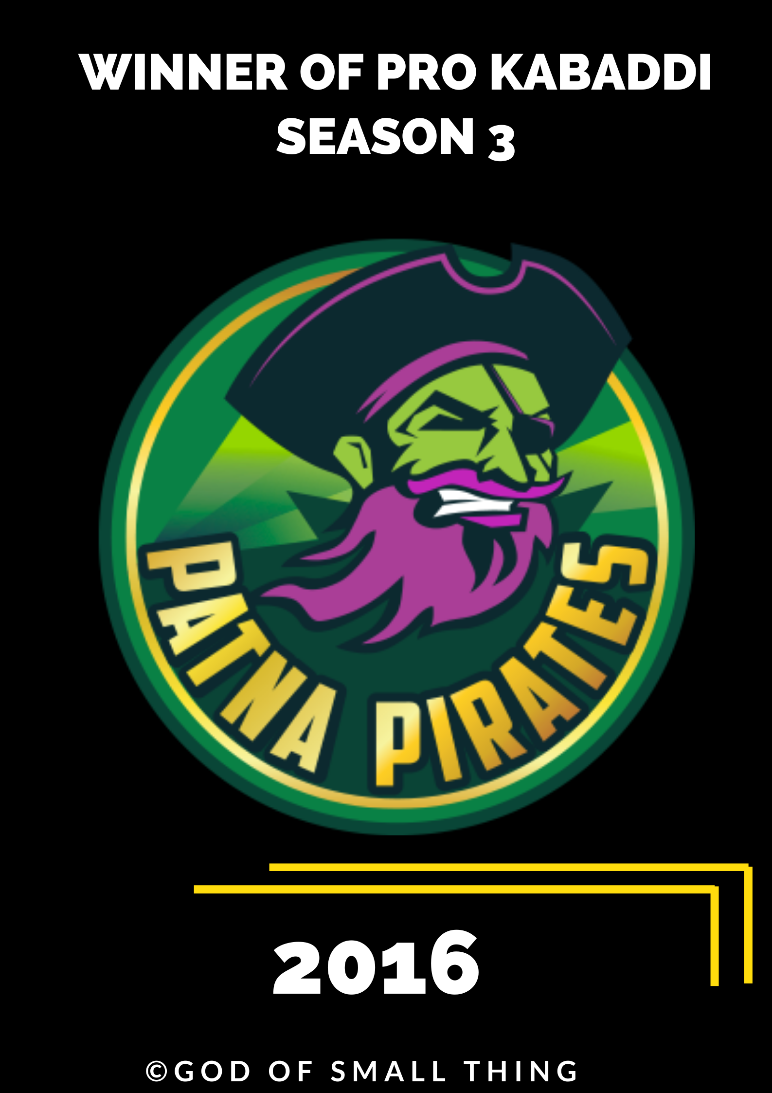 Pro Kabaddi Season 3 Winners Patna Pirates
