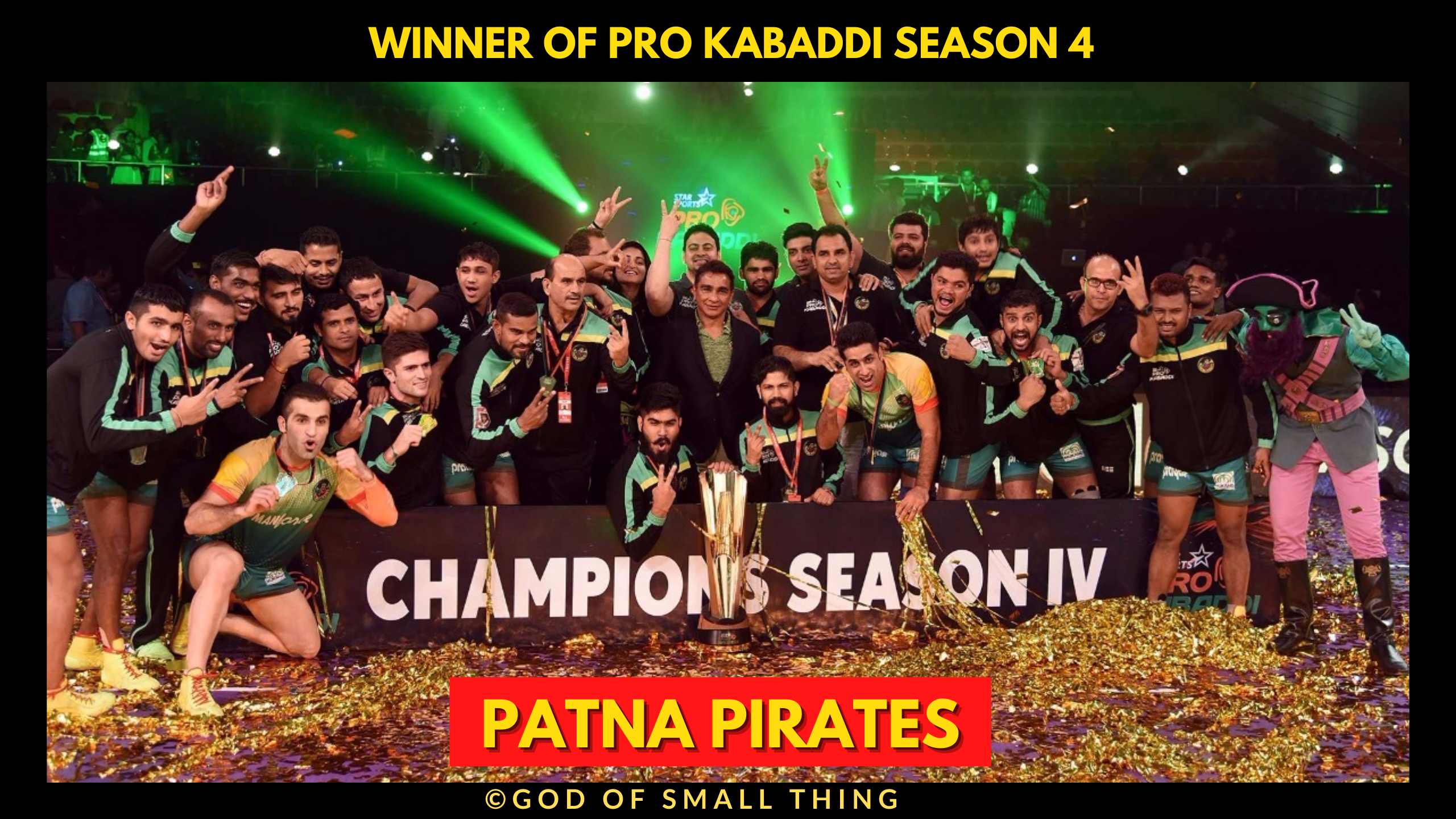 Winner of Pro Kabaddi Season 4: Patna Pirates