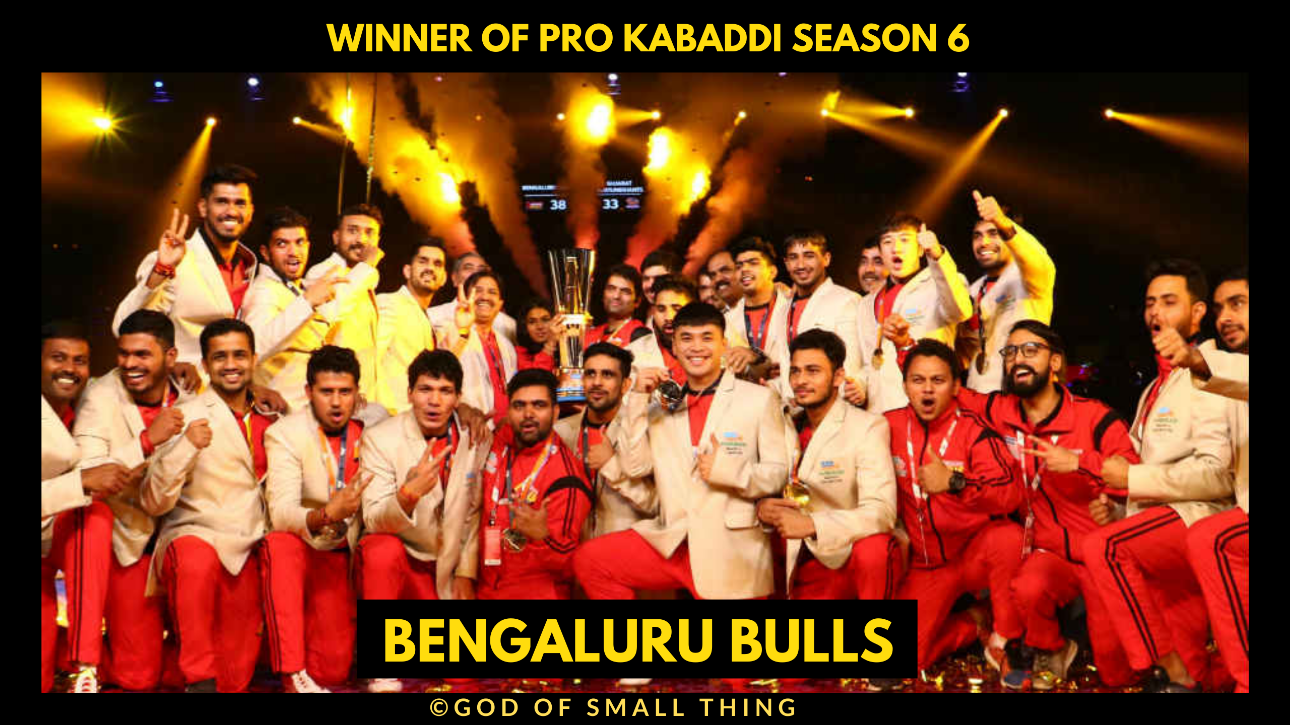 Winner of Pro Kabaddi Season 6: Bengaluru Bulls