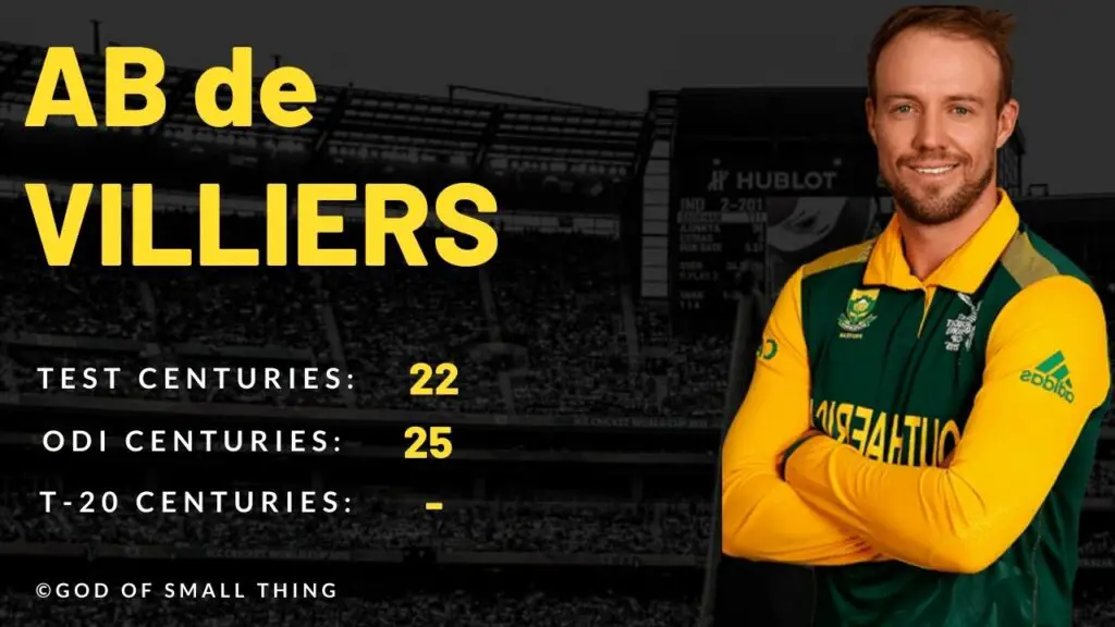 Ab de Villiers Centuries