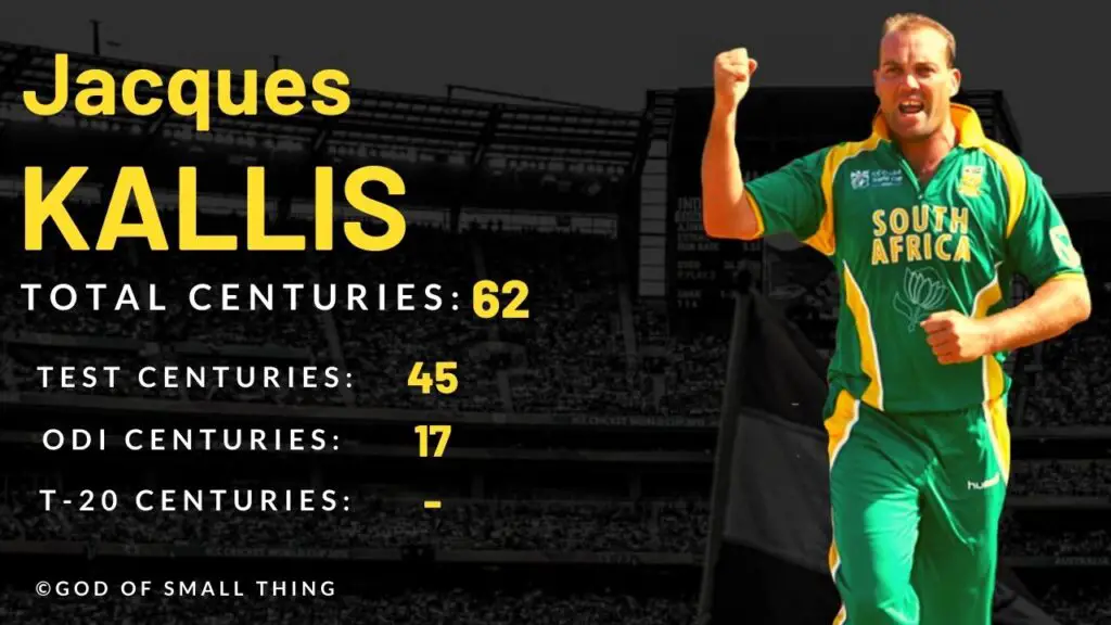 Jacques Kallis Centuries