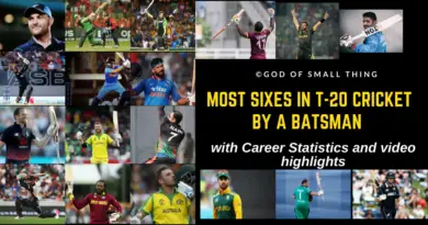 Most sixes in T20 cricket (1)