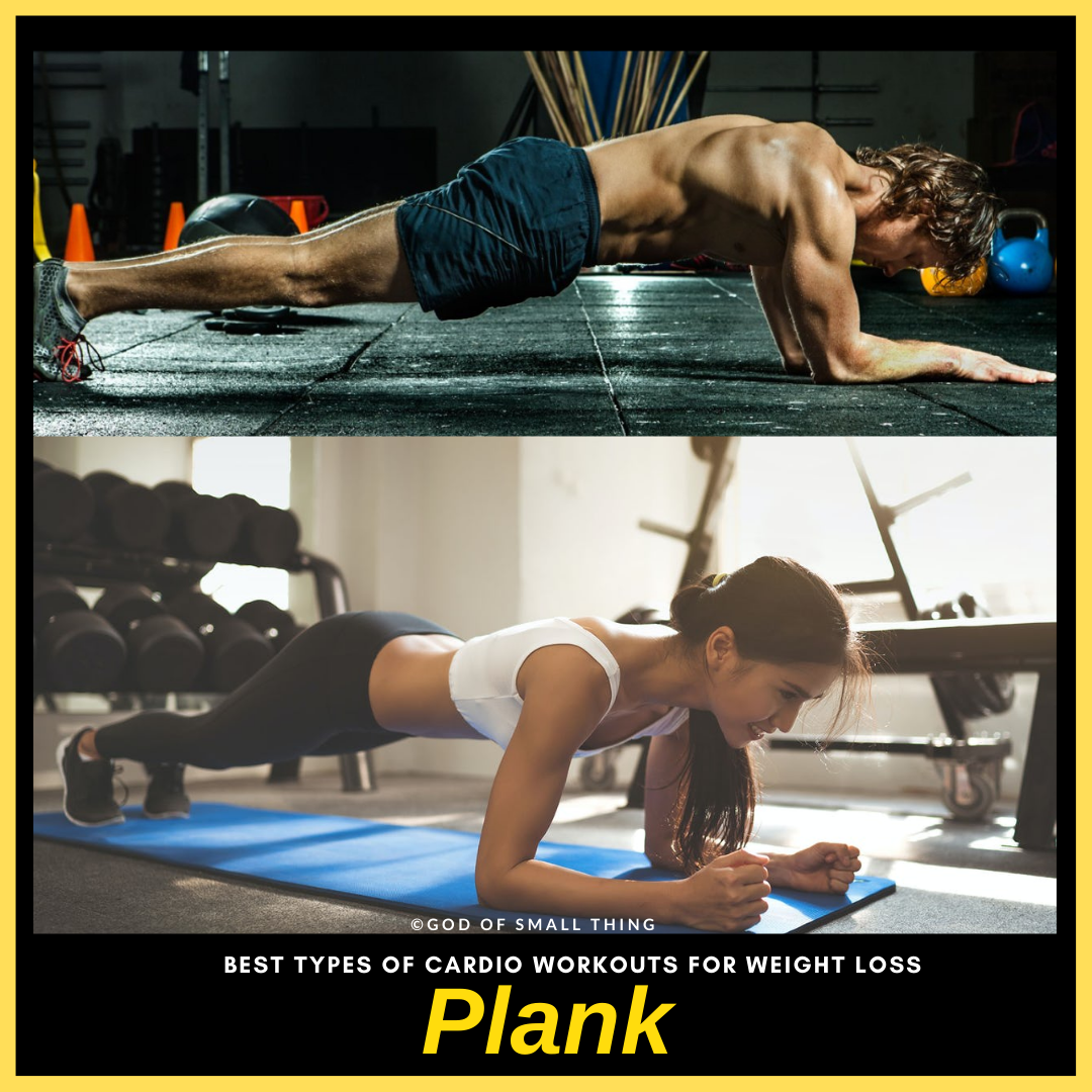 Plank workout for weight loss
