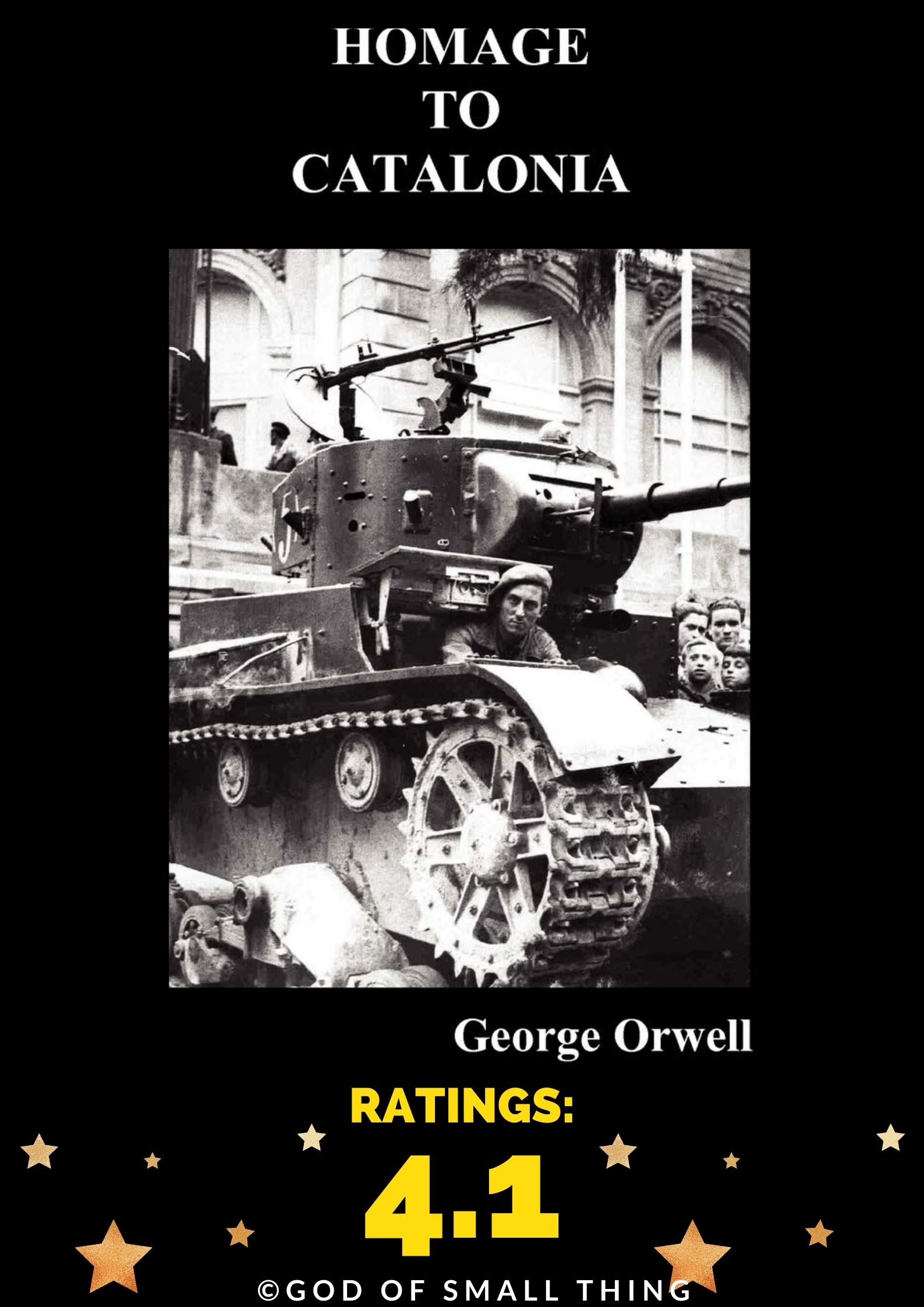 George Orwell Best book Homage to Catalonia