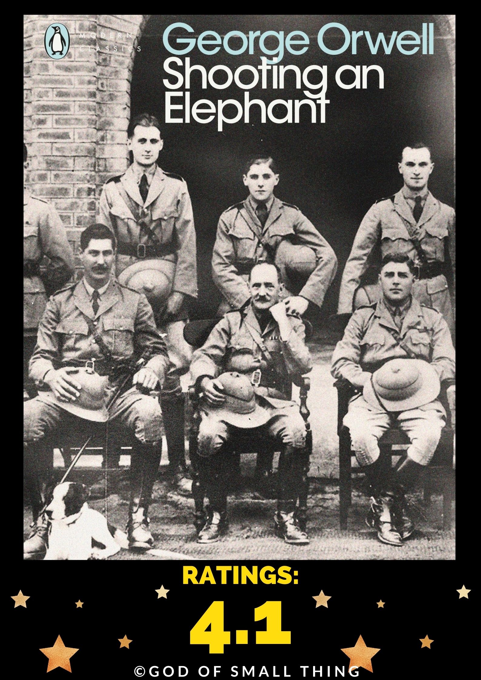 George Orwell Best book Shooting an Elephant