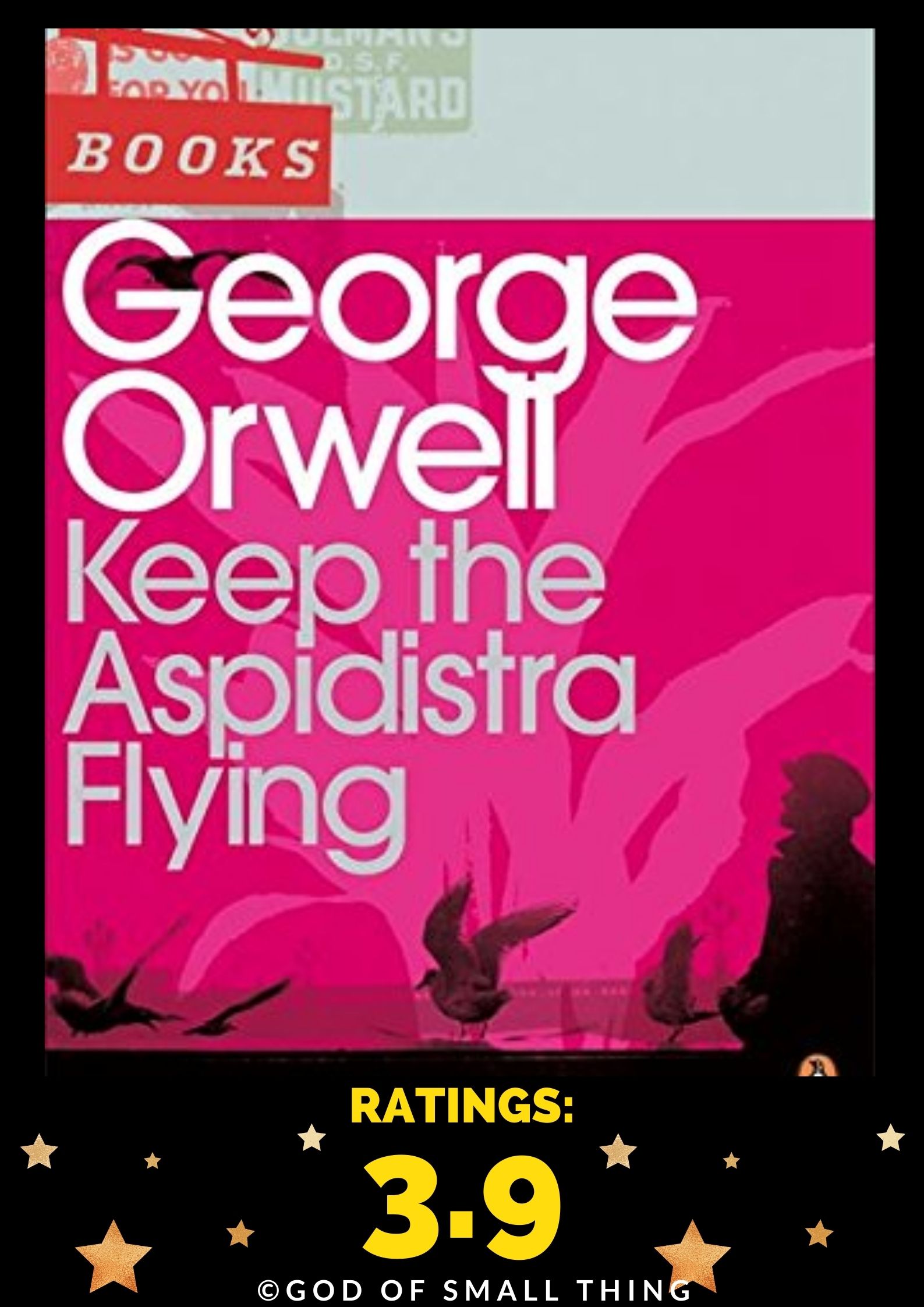 George Orwell Book Keep the Aspidistra Flying