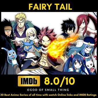 40 Best Anime Series of all Time with watch Online links and IMDB Ratings