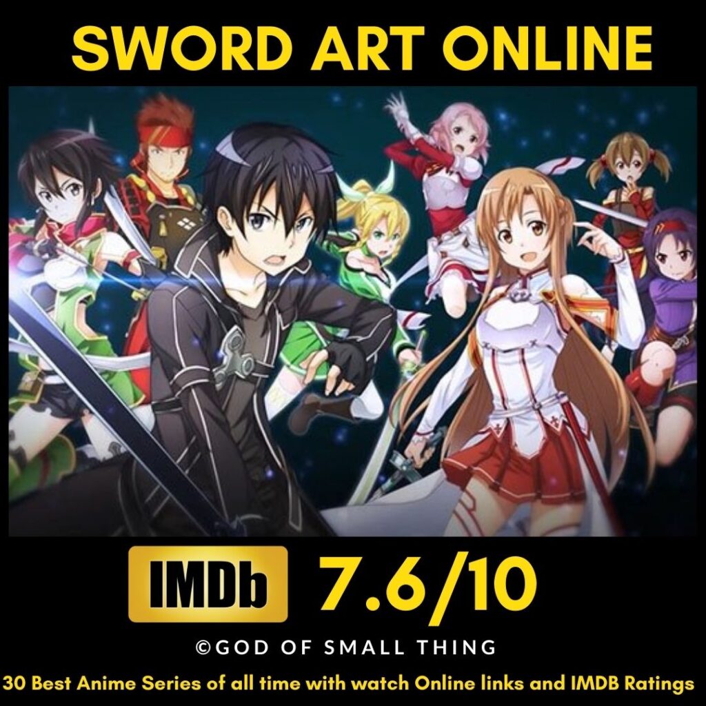 Best Anime Series Sword Art Online